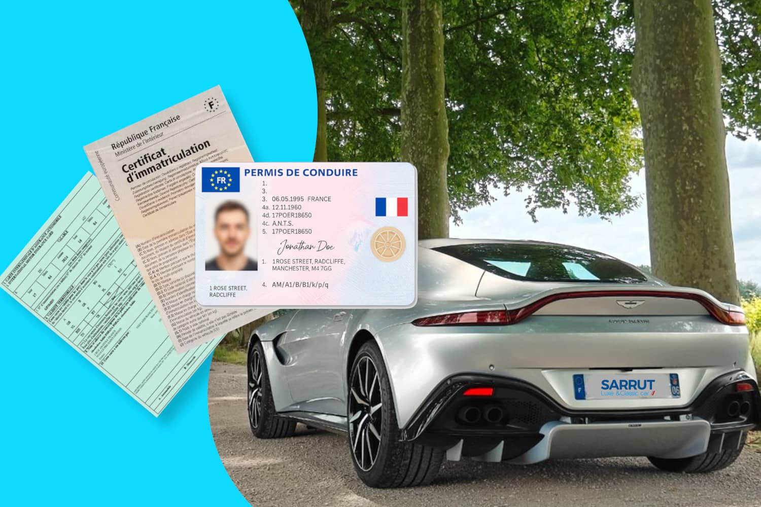 documents pour assurer voiture luxe