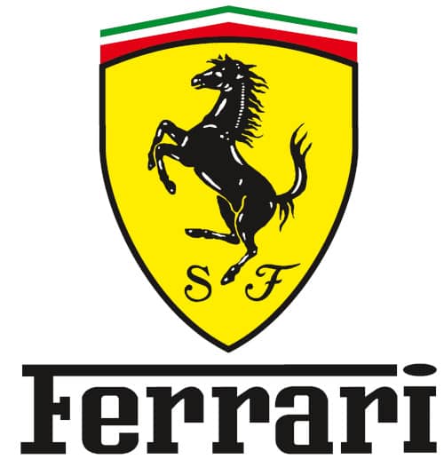 logo ferrari couleur